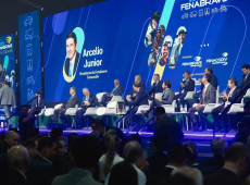Presidente da Fenabrave, Arc&eacute;lio J&uacute;nior 
